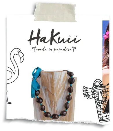 Foto de Collar Hakuii en expositor roto con cinta adhesiva